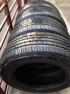 ยาง Bridgestone 255 60 18 ดอกเต็ม ไม่มีปะ ราคาไม่แพง