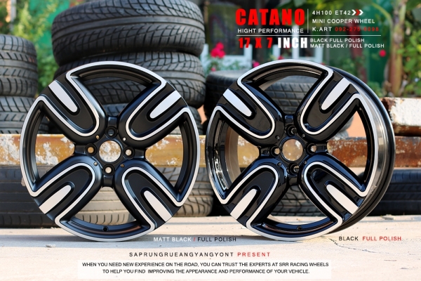 แม็กซ์ MINI CATANO ขอบ17 วงละ 3,500 บาท