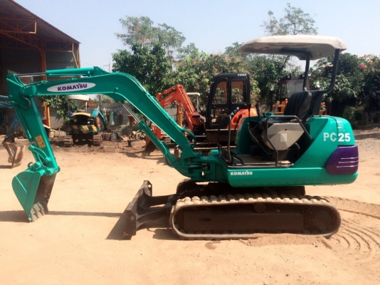 ขายด่วน KUMATSU PC25-1 รุ่น7 สภาพสวยพร้อมใช้งาน เครื่องดี ระบบไว ปั้มดี ช่วงล่างสวย มีใบอินวอย