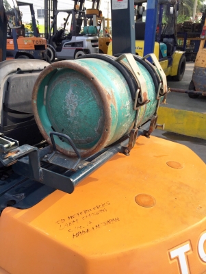 -:-*&bull;*ข า ย ร ถ ย ก นำ เ ข้ *&bull;*-:-TOYOTA 7FG25 เสาสูง5เมตร งาหนีบกลม สนใจติดต่อ083-062-0223(ปอนด์)