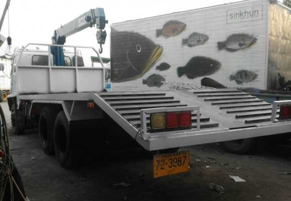 สิบล้อ อีซูซุ FVM 195เพาเดียว ติดเครน 3.9ตัน ท้ายลากแม็กโค 200 สภาพดีสวยเดิมๆ เล่มทะเบียนพร้อมโอน ขาย 695,000บ เทนเลอน์1เพา ติเครน 3ตัน ราคาเบาๆ