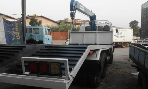 สิบล้อ อีซูซุ FVM 195เพาเดียว ติดเครน 3.9ตัน ท้ายลากแม็กโค 200 สภาพดีสวยเดิมๆ เล่มทะเบียนพร้อมโอน ขาย 695,000บ เทนเลอน์1เพา ติเครน 3ตัน ราคาเบาๆ