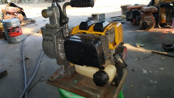 ปั้มน้ำ 2 จังหวะ 2 สูบ