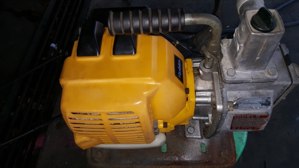 ปั้มน้ำ 2 จังหวะ 2 สูบ