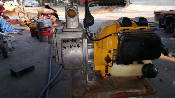 ปั้มน้ำ 2 จังหวะ 2 สูบ