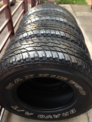 ยาง All Maxxis 265 70 16 ปี12 ดอกเต็ม ใช้ยาวพร้อมใช้งาน ราคาไม่แพง