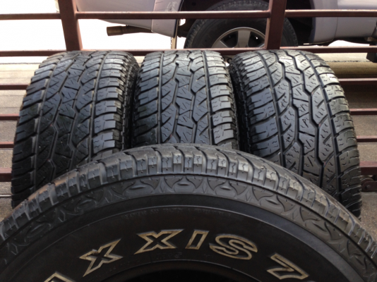 ยาง All Maxxis 265 70 16 ปี12 ดอกเต็ม ใช้ยาวพร้อมใช้งาน ราคาไม่แพง