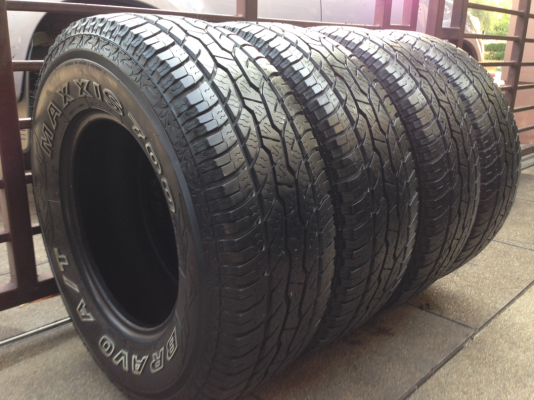 ยาง All Maxxis 265 70 16 ปี12 ดอกเต็ม ใช้ยาวพร้อมใช้งาน ราคาไม่แพง