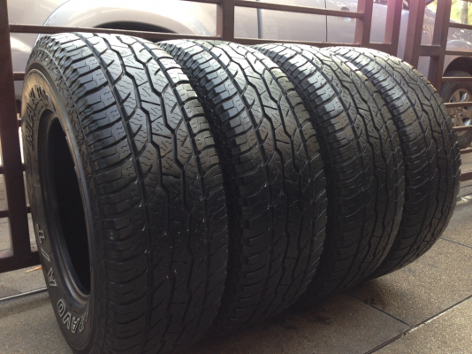 ยาง All Maxxis 265 70 16 ปี12 ดอกเต็ม ใช้ยาวพร้อมใช้งาน ราคาไม่แพง