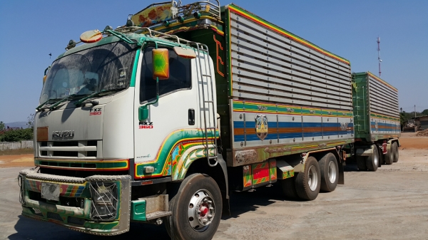 ขายรถพ่วง 22 ล้อ แม่-ลูก กระบะเนียมคอกเกษตรดั้ม อู่.ฮวดการช่าง ISUZU 360 รถสวย พร้อมใช้ ราคา.2550000 ต่อรอง จัดไฟแนนซ์ได้ สนใจโทรจองด่วน