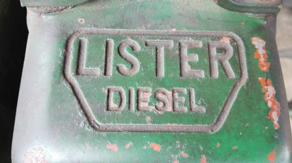 ** ขายแล้วครับ!! ** เครื่องยนต์ดีเซล LISTER DIESEL Made in England 6 HP. 1800 RPM. มาเทสก่อนได้!!