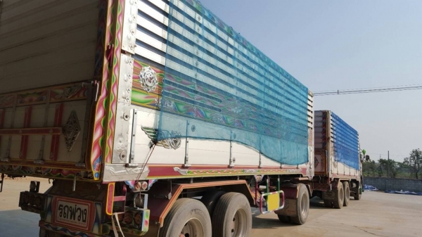 ขายดาวน์รถพ่วง 22 ล้อ แม่-ลูก กระบะเนียมคอกเกษตรดั้ม HINO 344 ปี.56 รถสวย วิ้งไม่ถึงแสนกิโล ขายดาวน์.670,000 สนใจรีบจองด่วน