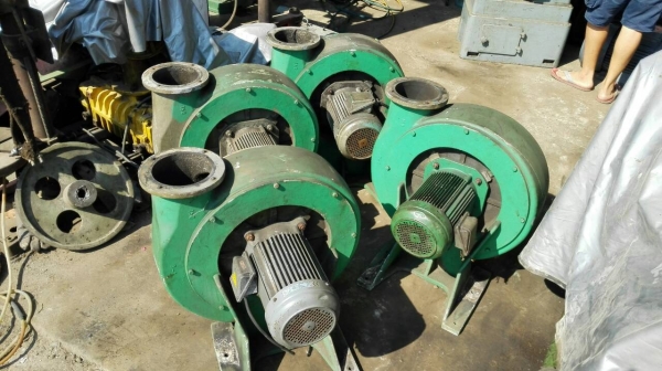 Sell>> โบวเวอร์เสื้ออลูมิเนียม 5 HP. 380V. 2800 RPM. ดูดเป่าอากาศ เป่าเตา เป่าลมร้อน รอบเร็วลมแรง พร้อมใช้งาน