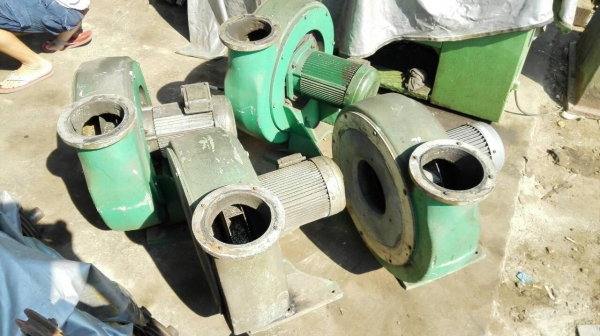 Sell>> โบวเวอร์เสื้ออลูมิเนียม 5 HP. 380V. 2800 RPM. ดูดเป่าอากาศ เป่าเตา เป่าลมร้อน รอบเร็วลมแรง พร้อมใช้งาน