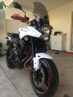 ขาย kawazaki versys 650 ปี13 ถูกๆ 185000 ด่วนๆคับ