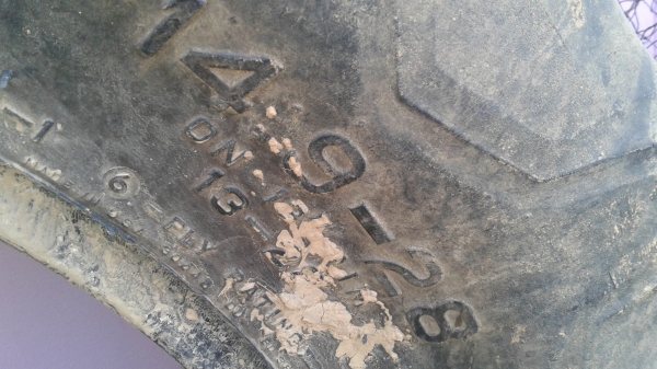 ขายตามสภาพยางรถไถ50แรง