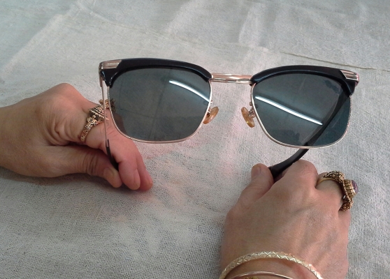 แว่นตาวินเทจโกลด์ฟิลด์ (ทองคำแท้ผสม) VIENNA LINE made in Austria 14K