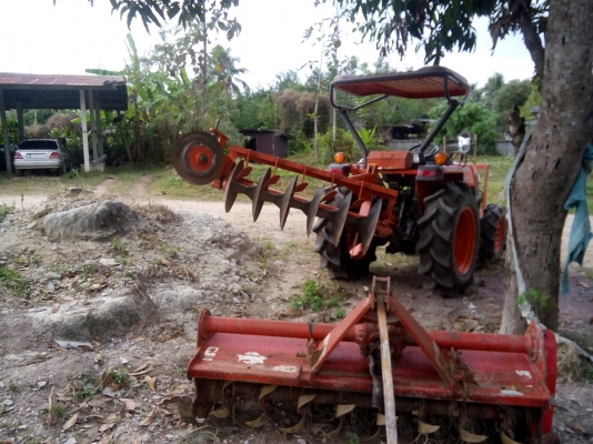 คูโบต้า L 3408 DI อุปกรณ์ครบ 3 อย่าง จอบหมุน ผาน ดันหน้า เล่มพร้อม 235000