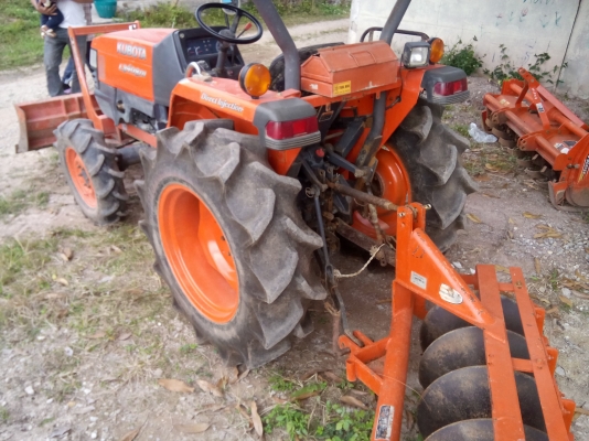 คูโบต้า L 3408 DI อุปกรณ์ครบ 3 อย่าง จอบหมุน ผาน ดันหน้า เล่มพร้อม 235000