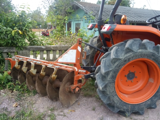 คูโบต้า L3608 อุปกรณ์ครบ จอบหมุนRX136 ดันหน้า ผาน เล่มพร้อม 325000