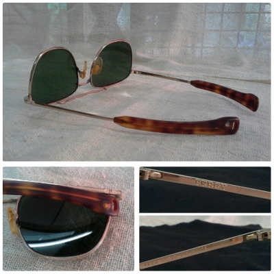 แว่นตาเสืออากาศทศวรรษ 80s  Vintage PERCY made in USA 20KGP