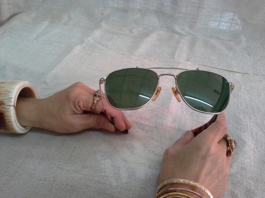 แว่นตาเสืออากาศทศวรรษ 80s  Vintage PERCY made in USA 20KGP