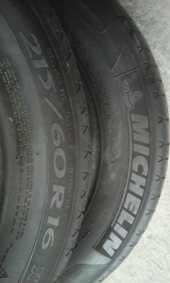 215/60R16 MICHELIN PRIMACY ชุด 4 เส้น tel.081-427-3941 ไอดีไลน์ autobot107