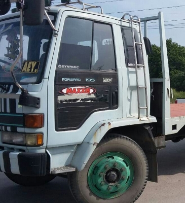 หกล้อ อีซูซุ ร็อค FTR13SA195ปี46พื้นเรียบ ยาว7.20ม สภาพดีสวยบางเดิมพร้อมใช้ ทะเบียนพร้อมโอน