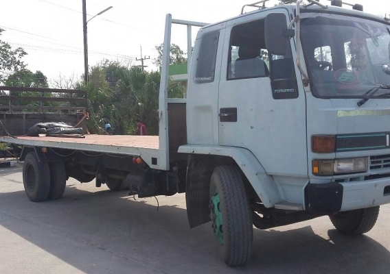 หกล้อ อีซูซุ ร็อค FTR13SA195ปี46พื้นเรียบ ยาว7.20ม สภาพดีสวยบางเดิมพร้อมใช้ ทะเบียนพร้อมโอน