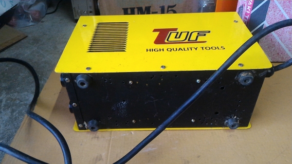 เครื่องเชื่อมโลหะชนิด DC INVERTER ยี่ห้อ TUF รุ่น MMA 160 น้ำหนักเบาปรับกระแสได้ถึง 160 A.