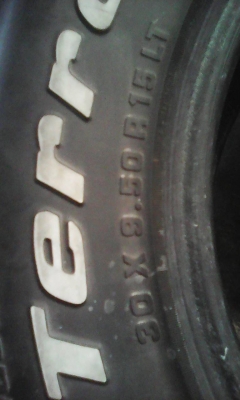 30x9.50R15 BF Goodrich Allterrain ชุด 4 เส้น tel.081-427-3941 ไอดีไลน์ autobot107 30x9.50R15 BF Goodrich Allterrain ชุด 4 เส้น tel.081-427-3941 ไอดีไลน์ autobot107