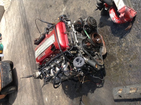 ขายเครื่องยนต์ nissan sr20 turbo