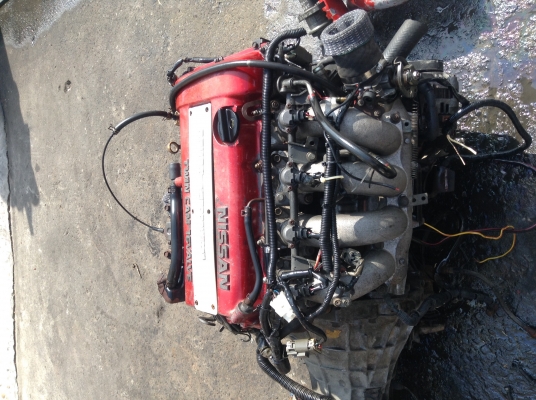 ขายเครื่องยนต์ nissan sr20 turbo