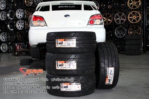 HANKOOK RS-3 245/40R17 เส้นละ 3,500 บาท