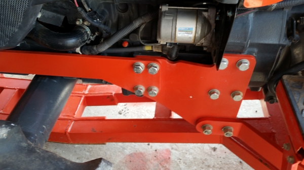 ขายรถไถคูโบต้า  KUBOTA   L 3608SP พร้อมชุดใบมีดดันหน้าคานล่าง  ผาน 6X22