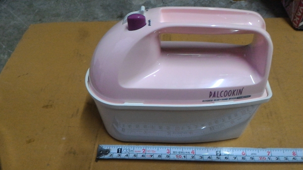 เครื่องตี่ปั่นผสมอาหารแบบมือถือของใหม่ PALCOOKIN  มีตัวก้านตีสองอันพร้อมกัน ปรับความเร็วของการผสมได้