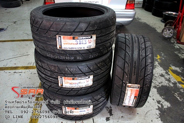 HANKOOK RS-3 265/35R18 เส้นละ 5,500 บาท