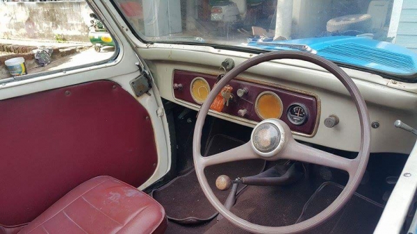 ขาย Fiat topolino 500 van หลังคาถลก หายากมาก ทะเบียนโอน เครื่องเดิมๆ ทำมาหมดแล้ว วิ่งสบาย ขาย 590000 บาท อยู่ชลบุรี 089-8320100