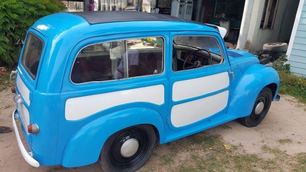 ขาย Fiat topolino 500 van หลังคาถลก หายากมาก ทะเบียนโอน เครื่องเดิมๆ ทำมาหมดแล้ว วิ่งสบาย ขาย 590000 บาท อยู่ชลบุรี 089-8320100