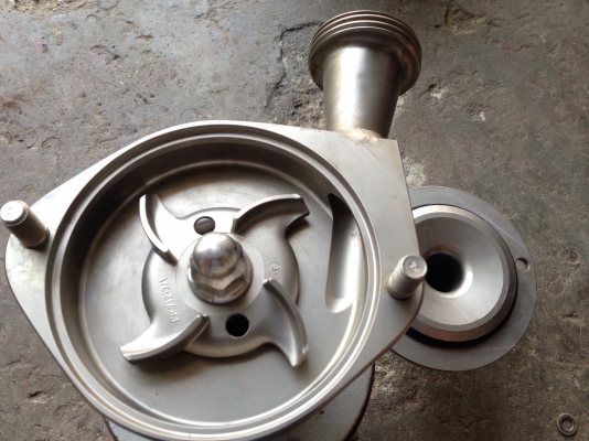 ขายปั้มน้ำหอยโข่งหัวปั้มสแตนเลส ใช้ในอุตสาหกรรมอาหาร ขนาด 1.5HP. 380V สภาพสวย พร้อมใช้งาน ขายปั้มน้ำหอยโข่งหัวปั้มสแตนเลส ใช้ในอุตสาหกรรมอาหาร ขนาด 1.5HP. 380V สภาพสวย พร้อมใช้งาน