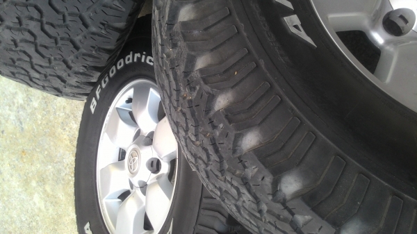 ขายยางBF31R15พร้อมล้อ