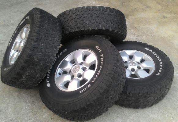 ขายยางBF31R15พร้อมล้อ