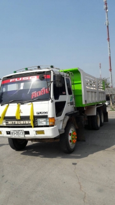 ขายรถบรรทุก10ล้อมิตซูบิชิสองเพลาด้ัม