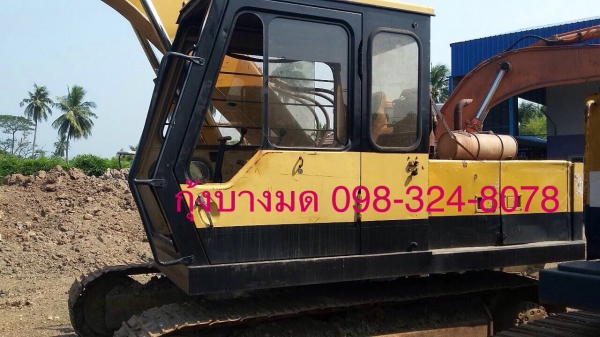 ขายรถแบ็คโฮ Mitsubishi ขนาด 120 เครื่องเดิม ปั๊มเดิม ช่วงล่างดี เอกสารซื้อขาย