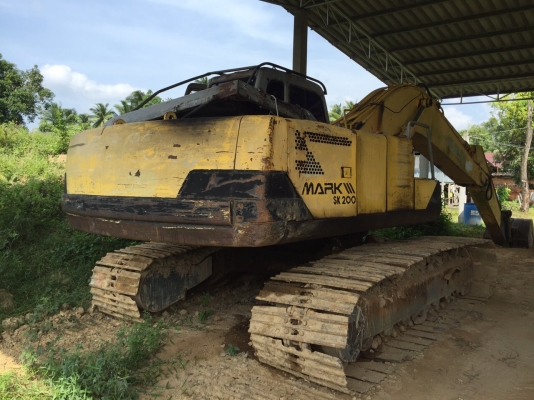 รถขุด SK200-3 M///..S/N16091..รถเดิมใช้งานได้ปกติ..รถดี สีสรรย์ไม่สวย