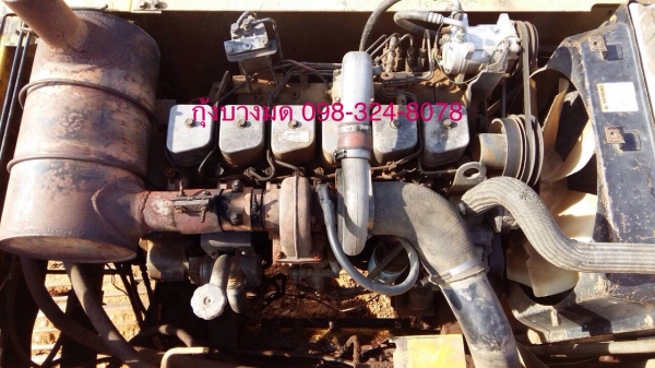 ขายรถแบ็คโฮ Komatsu Pc200-6 เครื่องคัมมิ้นท์ ระบบไฟฟ้าตามรุ่น เล่มทะเบียน