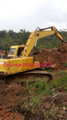 ขายรถแบ็คโฮ Komatsu Pc200-6 เครื่องคัมมิ้นท์ ระบบไฟฟ้าตามรุ่น เล่มทะเบียน