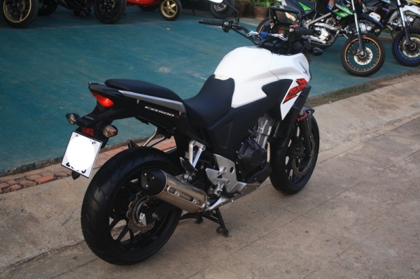 CB500X ปี2013 สีขาว รถเดิม 163,000 79bikeเพชรบูรณ์