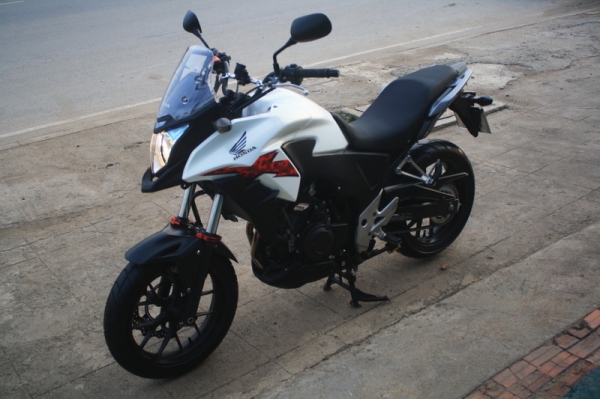 CB500X ปี2013 สีขาว รถเดิม 163,000 79bikeเพชรบูรณ์