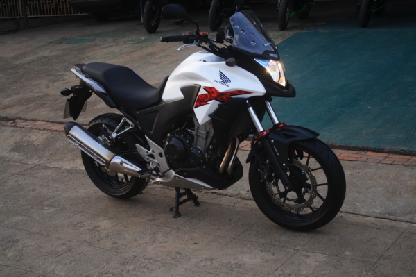 CB500X ปี2013 สีขาว รถเดิม 163,000 79bikeเพชรบูรณ์